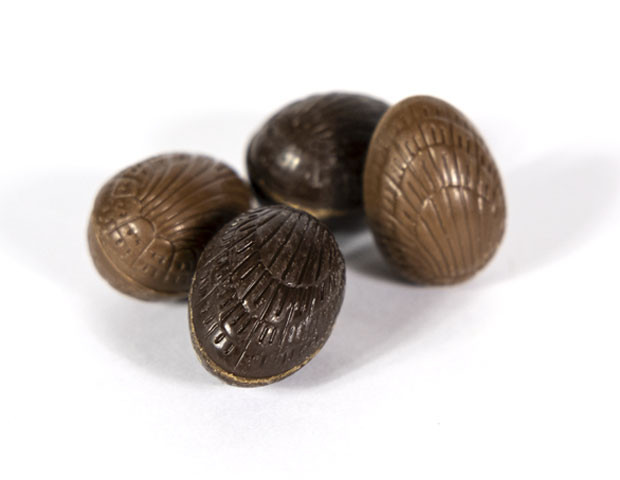 Praline Easter Eggs (dark & milk chocolate)