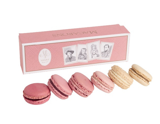Macarons de la Saint-Valentin (Écrin de 6)