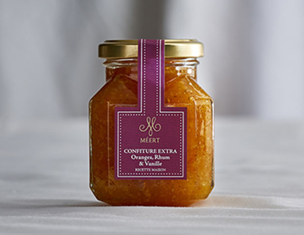 Confiture Oranges Rhum Vanille (230g)