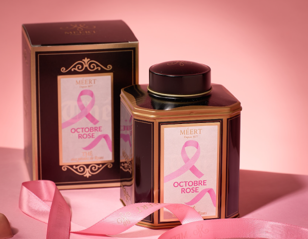 Thé Octobre Rose (Boîte métal 50g)
